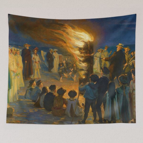 Item preview, Midsummer's Eve Bonfire on Skagen's Beach designed and sold by allhistory.