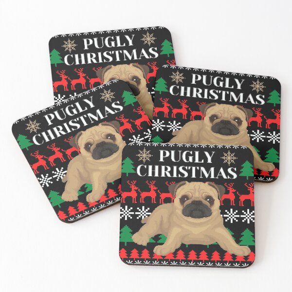 Item preview, Pugly Christmas sweater designed and sold by ShirtVibes.