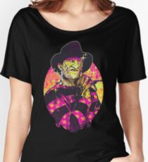 Neon Horror: Freddy Women's Relaxed Fit T-Shirt