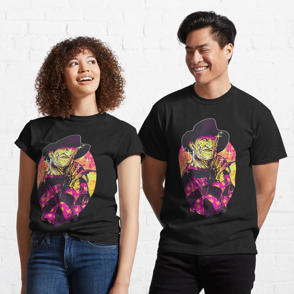 Neon Horror: Freddy Classic T-Shirt