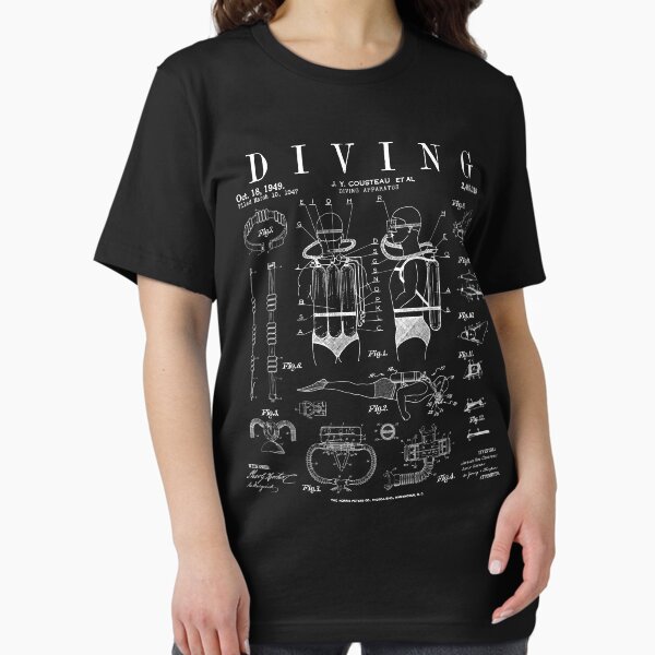 Item preview, Diving Equipment Diver Vintage Patent Drawing Print designed and sold by GrandeDuc.