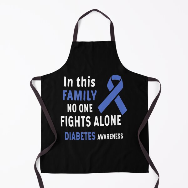 Item preview, In This Family Nobody Fights Alone Diabetes Awareness designed and sold by Color-Sparkle.
