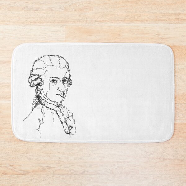 Item preview, Mozart - Continuous Line 01 designed and sold by cisviolin.