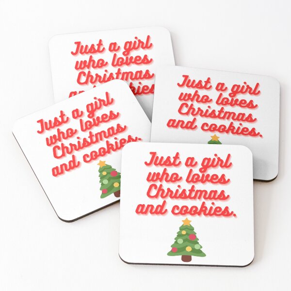 Item preview, Just a girl who loves Christmas and cookies. designed and sold by MandMco.