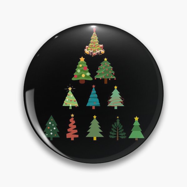 Item preview, Christmas Tree Stickers designed and sold by SYNTASTIC.