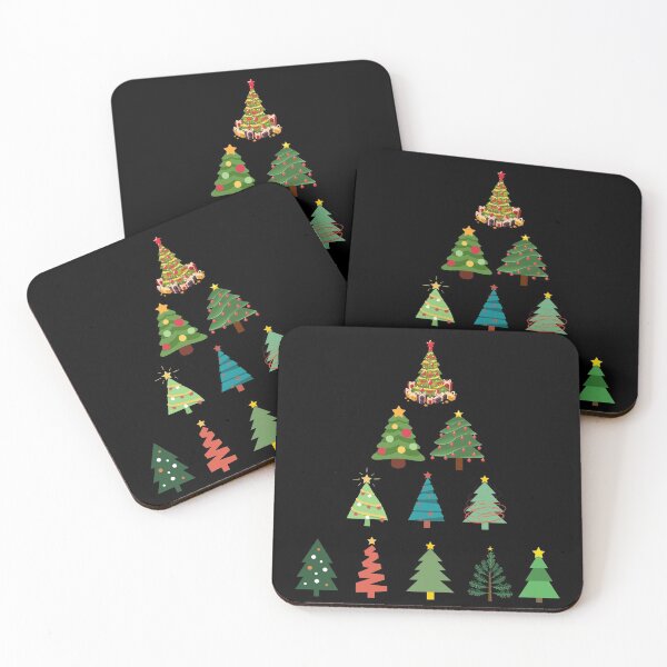Item preview, Christmas Tree Stickers designed and sold by SYNTASTIC.