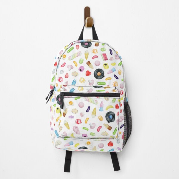 Item preview, Pick and Mix Sweets on a white background pattern designed and sold by HazelFisher.