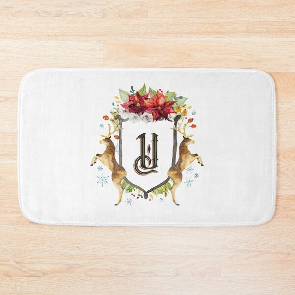 Item preview, Monogram U Crest with Stag Deer designed and sold by Red Barn  Co-Op.