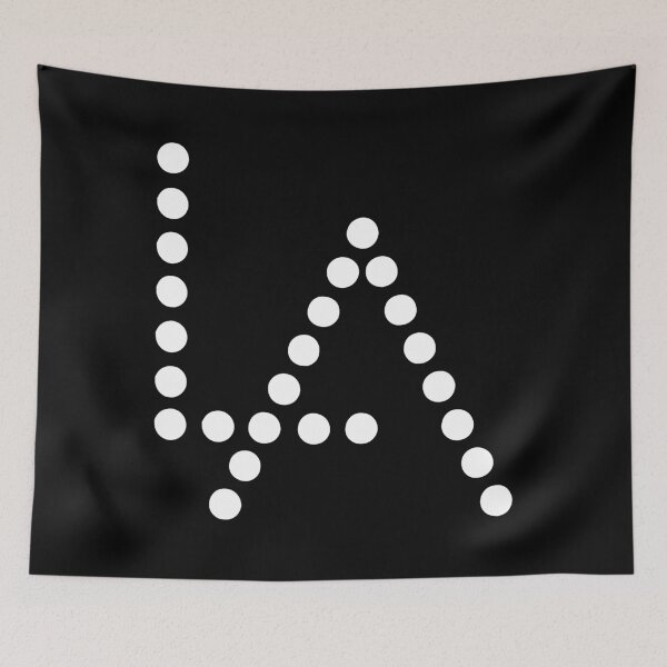 Item preview, Haute Leopard LA Los Angeles Dotted Graphic Souvenir designed and sold by HauteLeopard.