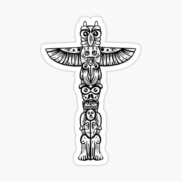 1600 Totem Pole Tattoos Backgrounds Illustrations RoyaltyFree Vector  Graphics  Clip Art  iStock