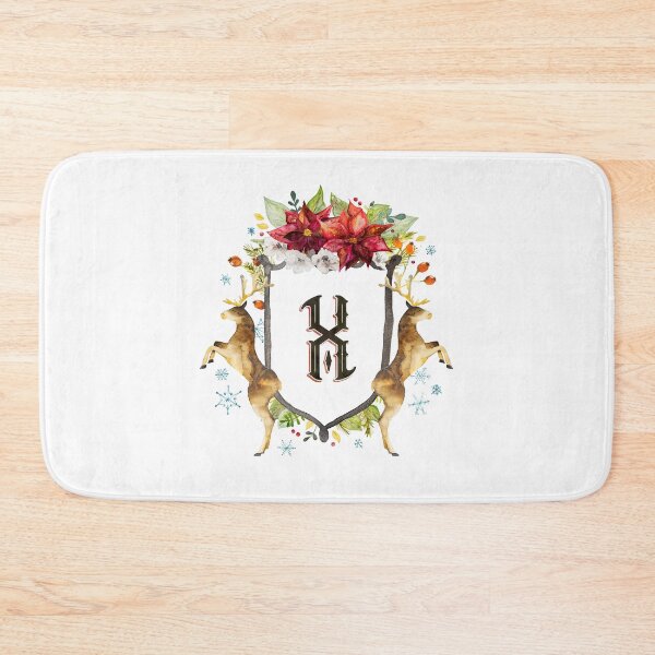 Item preview, Monogram X Crest with Stag Deer designed and sold by Red Barn  Co-Op.