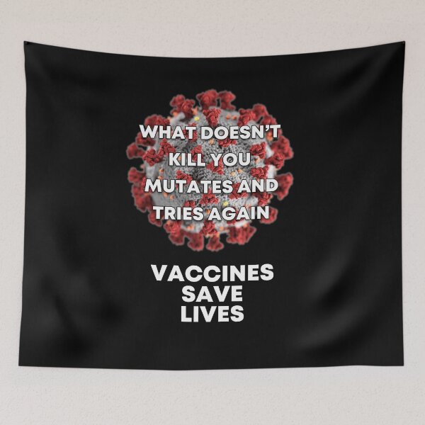 Item preview, Vaccines save lives covid designed and sold by dualogy.