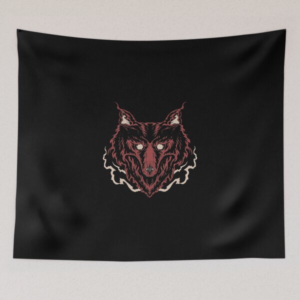 Item preview, Red wolf designed and sold by Dimensiluar.