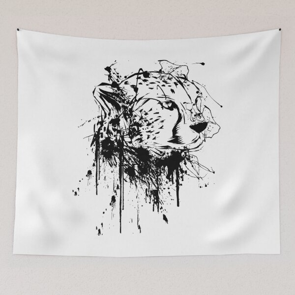 Item preview, Haute Leopard Cheetah Illustration designed and sold by HauteLeopard.
