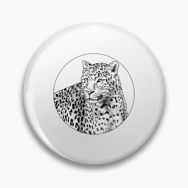 Item preview, Haute Leopard Leopard illustration designed and sold by HauteLeopard.