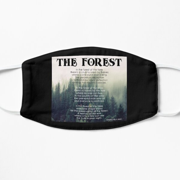 The Forest Flat Mask