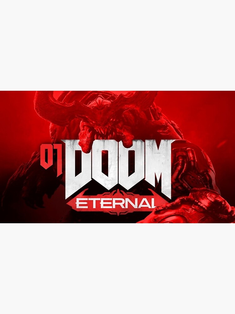 Doom Eternal Huge Evil Alien Poster For Sale By Vintage Travler