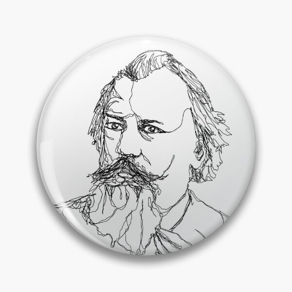 Item preview, Brahms - Continuous Line 05 designed and sold by cisviolin.