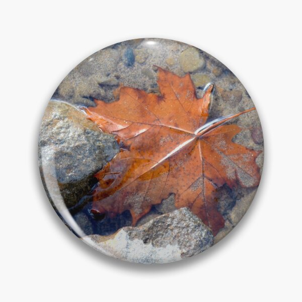 Item preview, Leaf in Lake Tahoe designed and sold by EmyBeeDesigns.