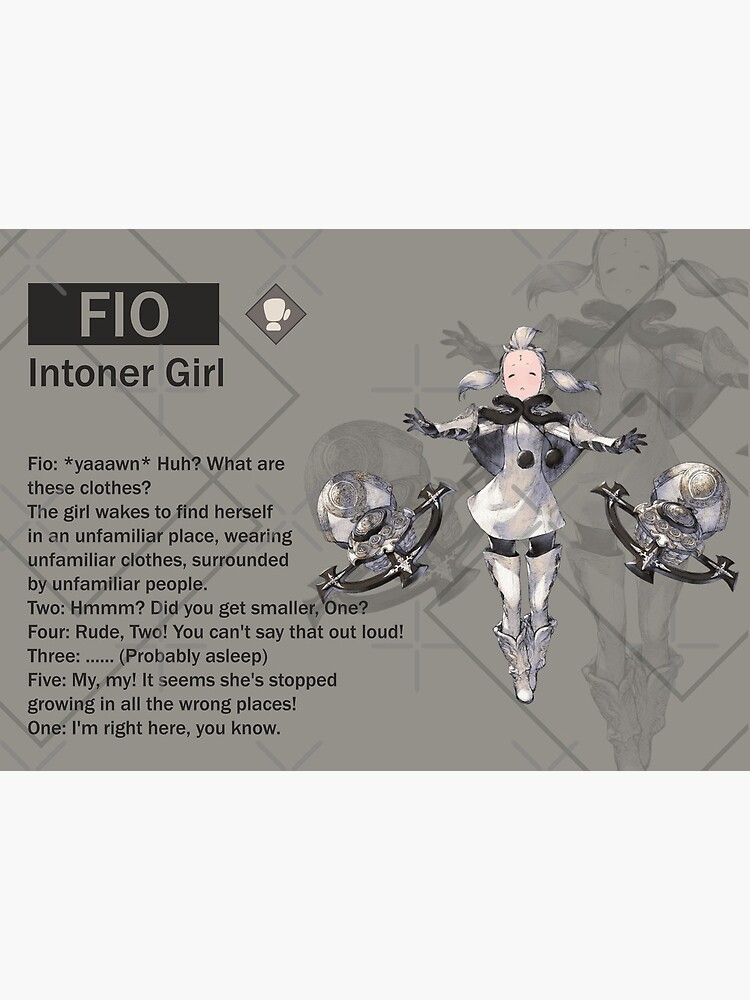 Fio, Abyssal Girl Art - NieR Reincarnation Art Gallery