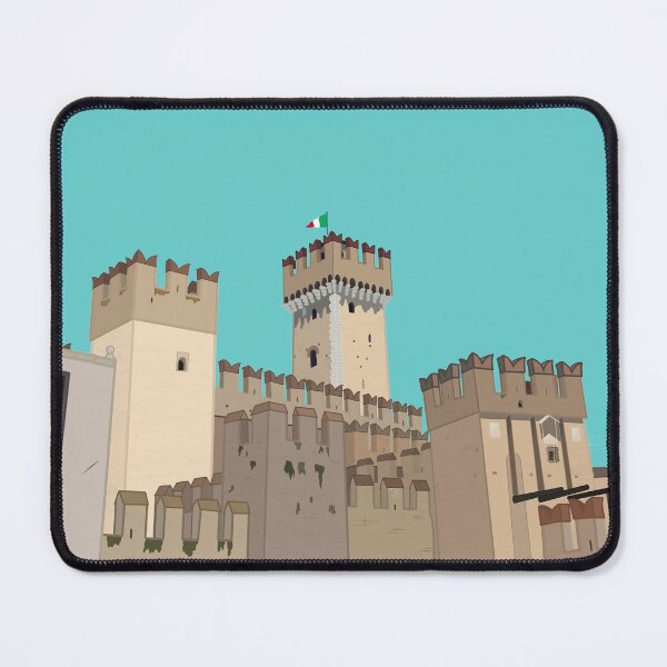 Item preview, Scaligero Castle, Sirmione designed and sold by lunajane.