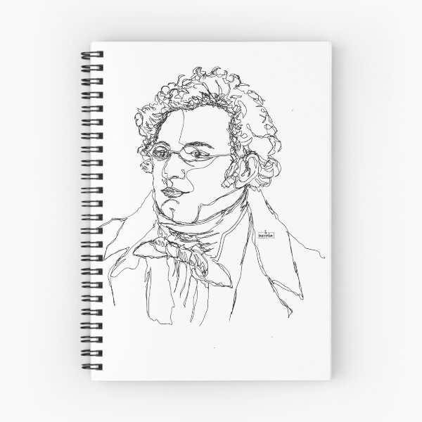 Item preview, Schubert - Continuous Line 07 designed and sold by cisviolin.