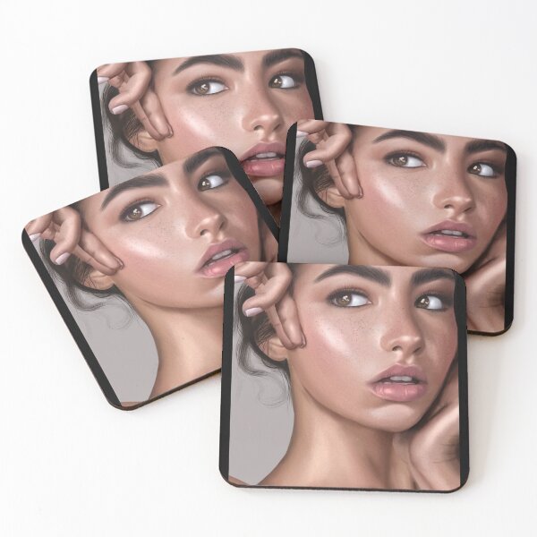 Item preview, Woman olive skin digital art print  designed and sold by Angelithia.