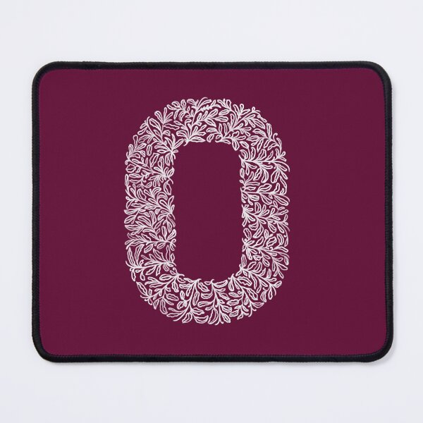 Item preview, O letter, pencil drawing, leafy monogram designed and sold by crafticdesign.
