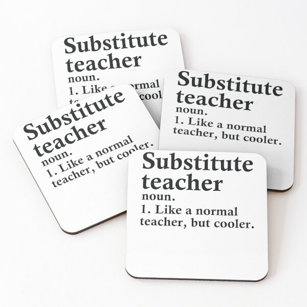 Item preview, Substitute Teacher Definition designed and sold by woodesigner.