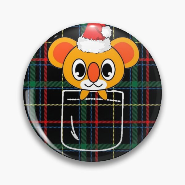 Item preview, CHRISTMAS TEDDY BEAR IN POCKET designed and sold by SamiJanelle.