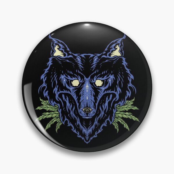 Artikelvorschau, Blauer Wolf entworfen und verkauft von Dimensiluar.