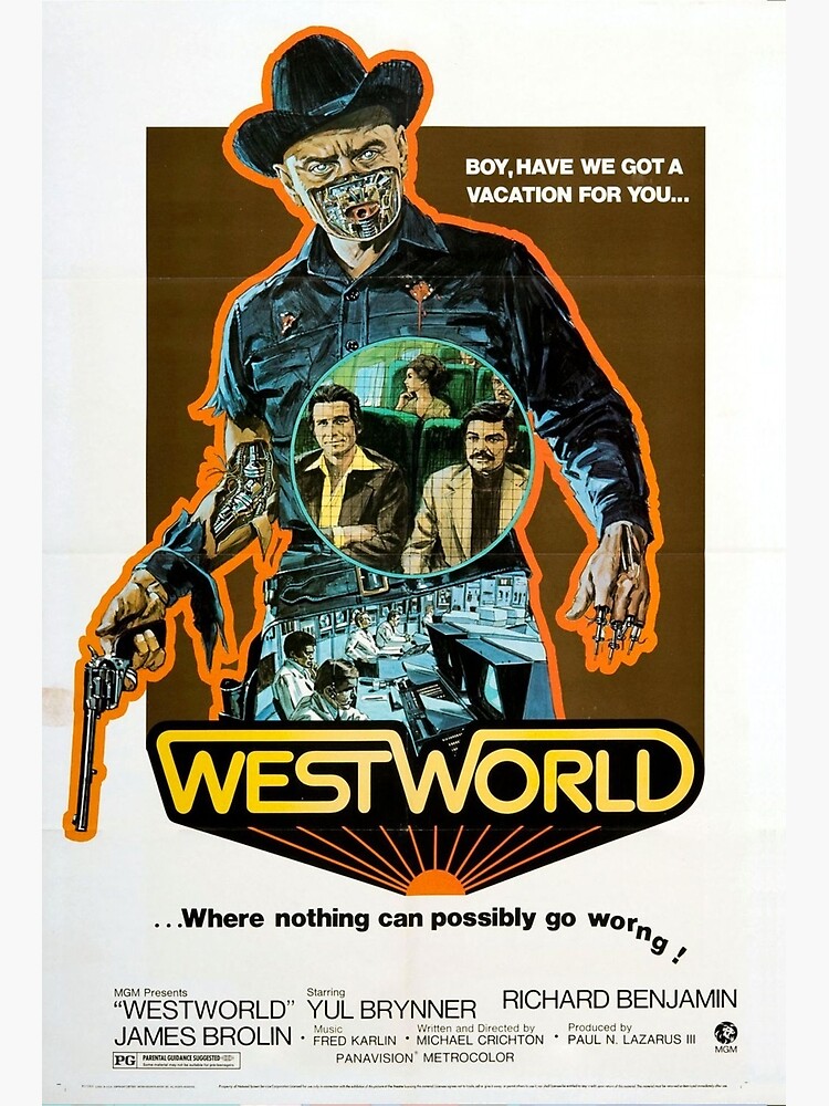 Discover Westworld Classic Movie Poster "73" Premium Matte Vertical Poster