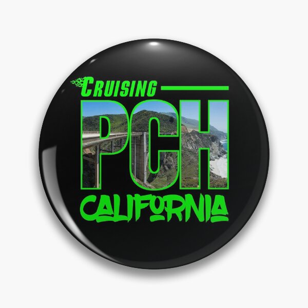 Item preview, Cruising PCH California Golden State Pacific Coast Souvenir designed and sold by CharJens.