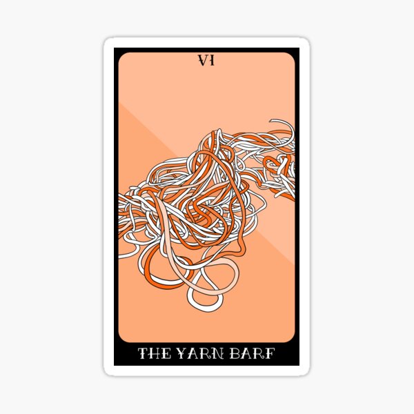 Item preview, The Yarn Barf (Knitter's Oracle) designed and sold by wildhunt.