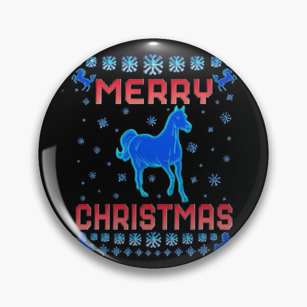 Item preview, Merry Christmas, Christmas Horse Pattern designed and sold by ACC .