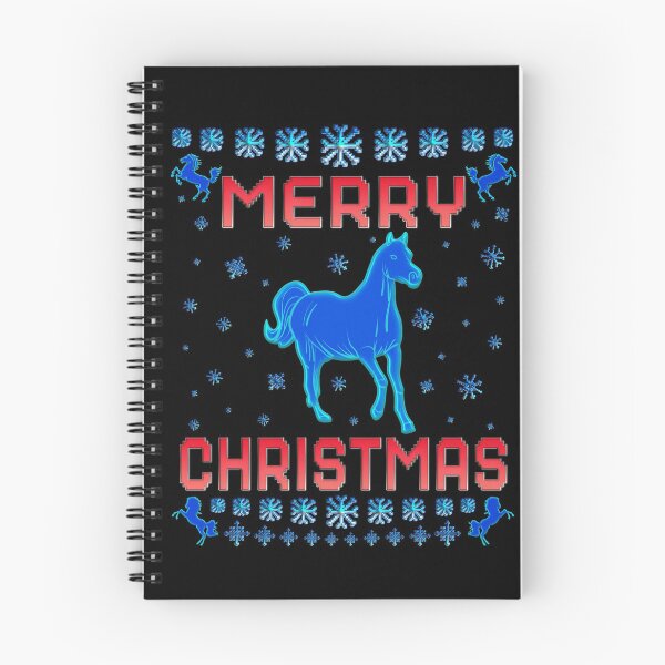 Item preview, Merry Christmas, Christmas Horse Pattern designed and sold by ACC .