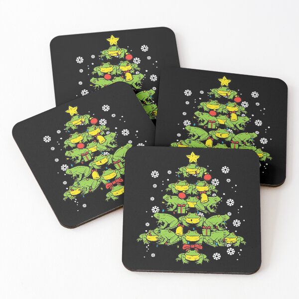 Item preview, Frogs Christmas Tree Animal Xmas PJs Pajamas Women Men T-Shirt designed and sold by HarrisDecker.