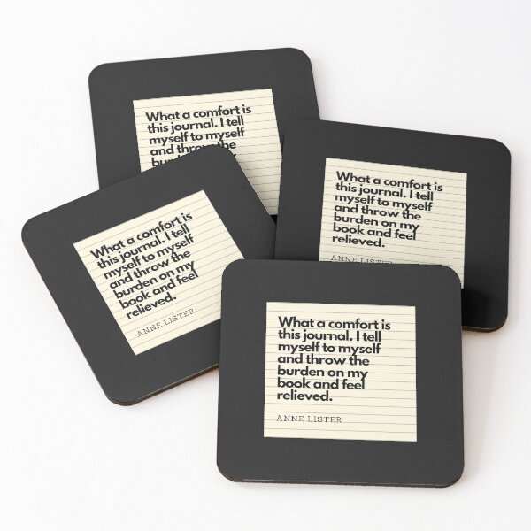 Item preview, Anne Lister/Gentleman Jack Quotes designed and sold by Lisa Chavis.