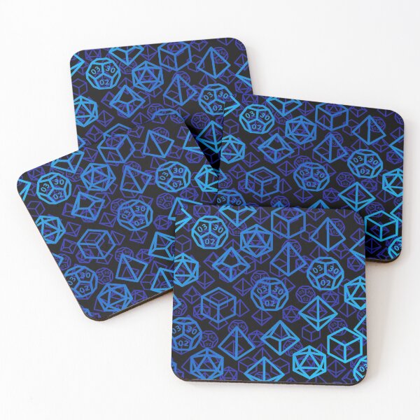 Item preview, D20 Dice: Blue designed and sold by TripleMoonCrafts.