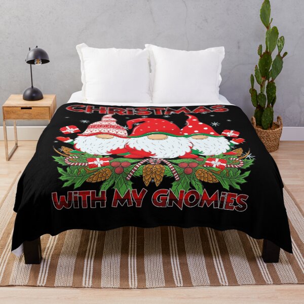Item preview, Funny Gnome Family Xmas Santa Christmas Buffalo Red Plaid T-Shirt designed and sold by HarrisDecker.