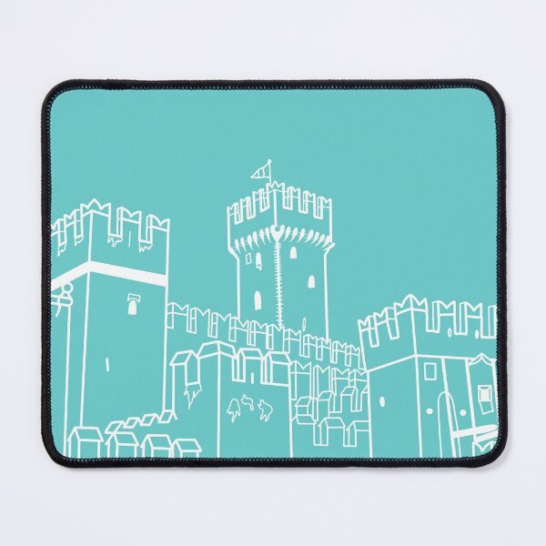 Item preview, Scaligero Castle, Sirmione designed and sold by lunajane.