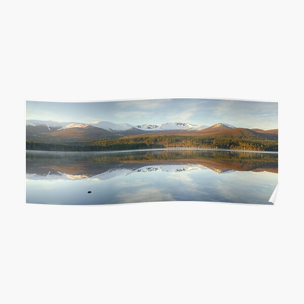 Early Morning On Morlich Poster