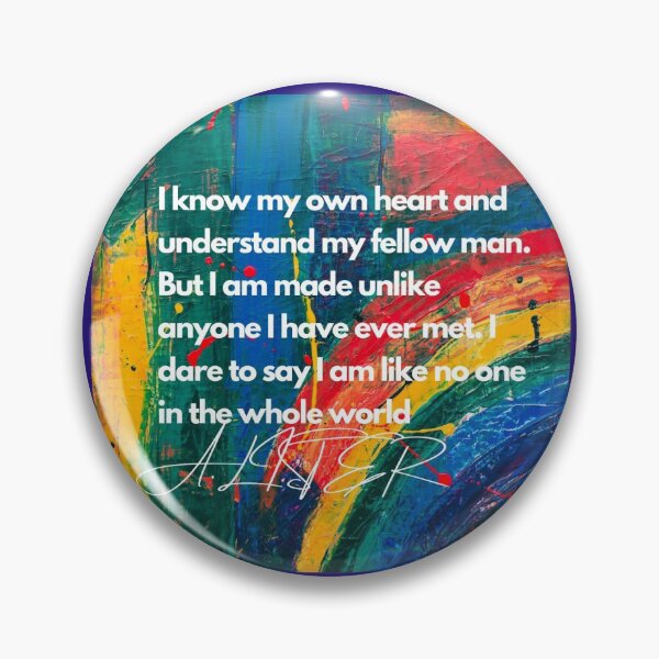 Item preview, Anne Lister/Gentleman Jack Quotes "I know my own heart..." designed and sold by Lisa Chavis.