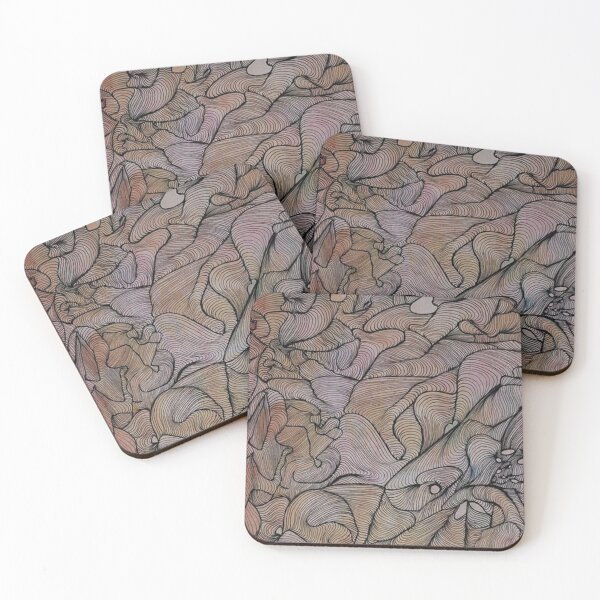 Item preview, 127/21 Abstract Organic lines designed and sold by ViBartstudio.