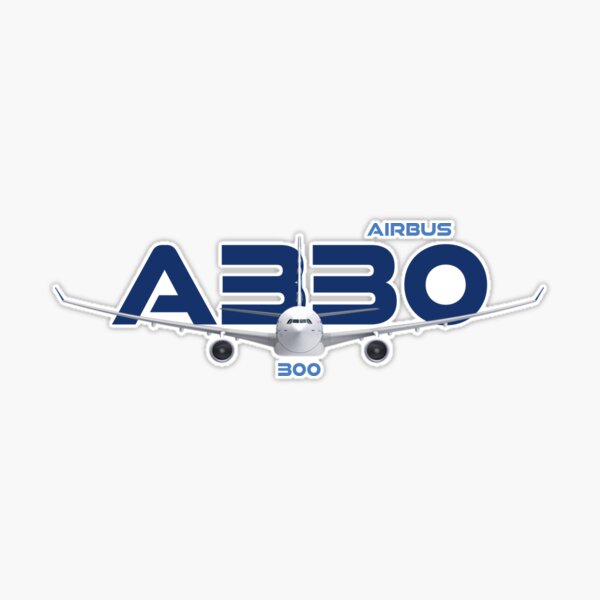 AIRBUS エアバスA330-300 A320 その他ステッカー セット 最新バージョンエアバス Aircarft モデル反射ステッカー A320