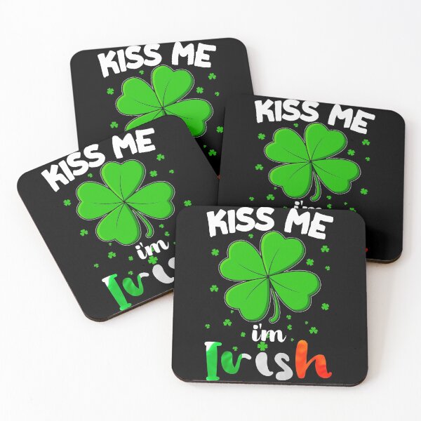 Item preview, Funny St Patrick's Day Kiss Me I'm Irish designed and sold by Echo Dusk.