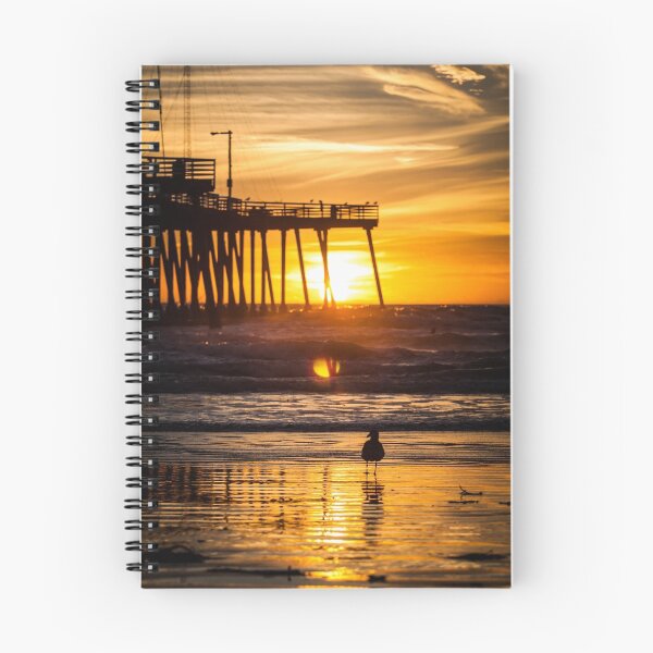 Item preview, Pismo Beach Sunset with seagull designed and sold by williamsrdan.