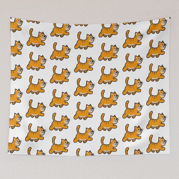 Item preview, Kitten walking happy designed and sold by akiitzu-lm.