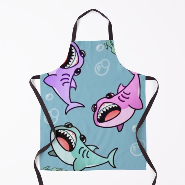 Item preview, braceface shark pattern designed and sold by DoodlesbyRayne.