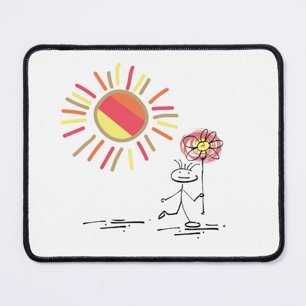 Item preview, Crayon Sun Stick Figure Flower designed and sold by The Long's Way Home.